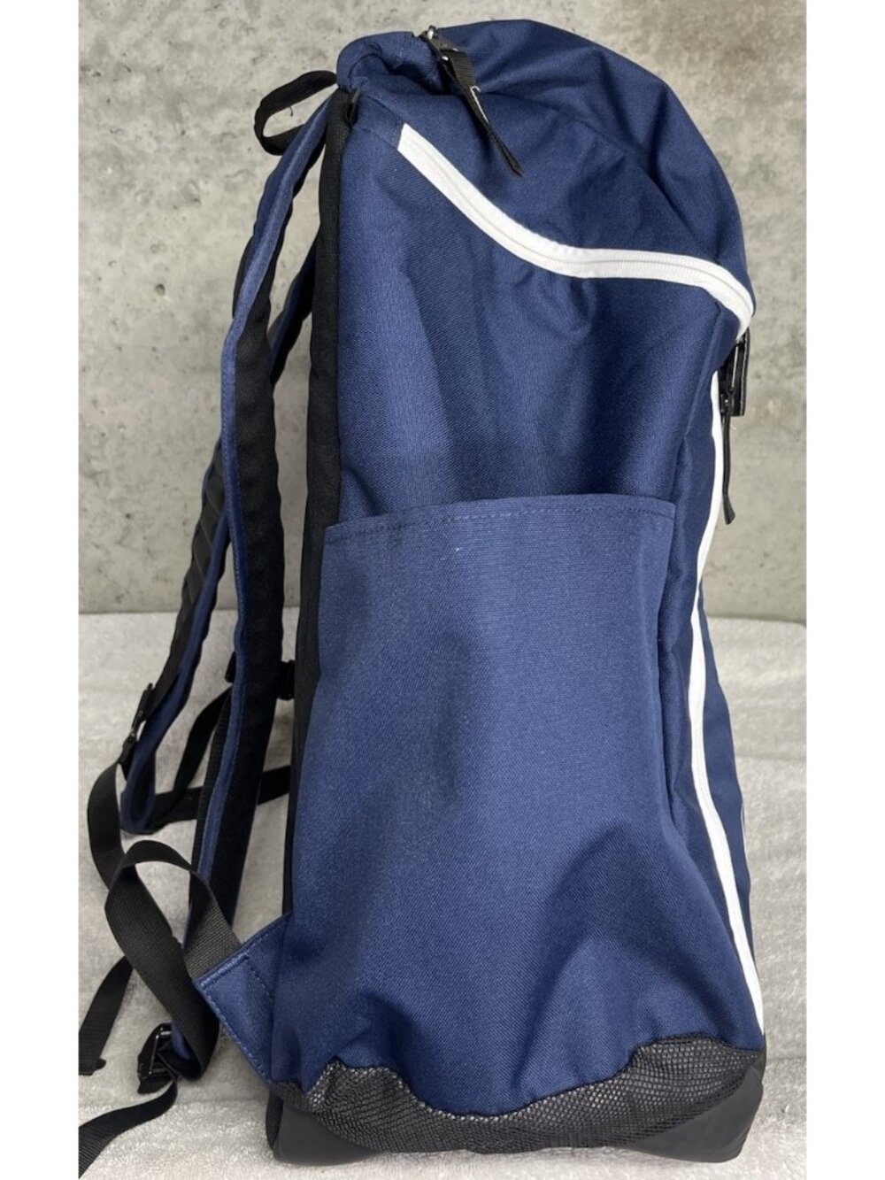Nike Elite Quad Zip System 2.0 Navy Blue Basketball Hoops Backpack BA5259 410 - Picture 5 of 11